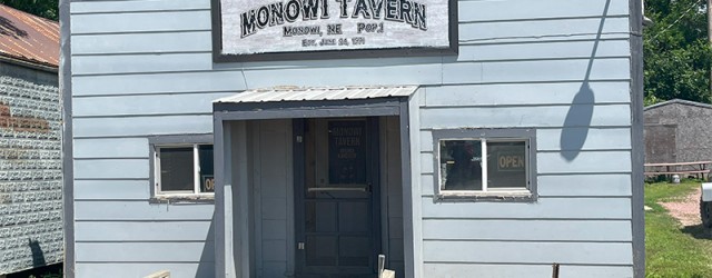 (Monowi, NE) Scooter’s 1754th bar, first visited in 2024. On the last day of this vacation we took back roads and dropped down into northeastern Nebraska, specifically to visit the...