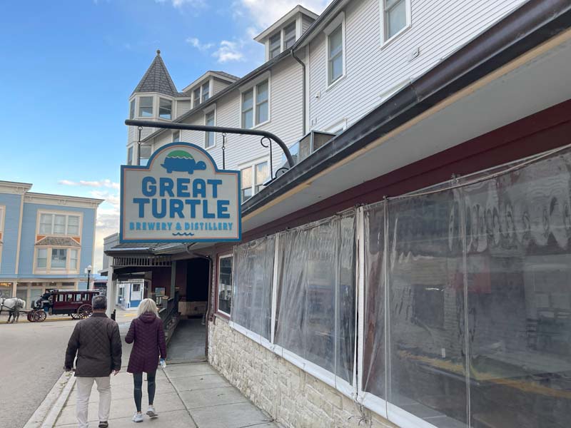 Great Turtle Brewery & Distillery, Mackinac Island